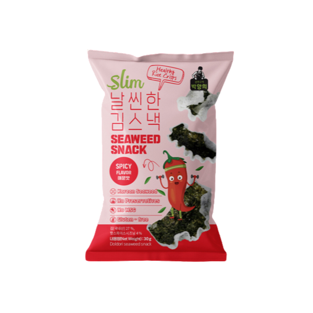 Slim Seaweed Snack_Spicy flavor 30g