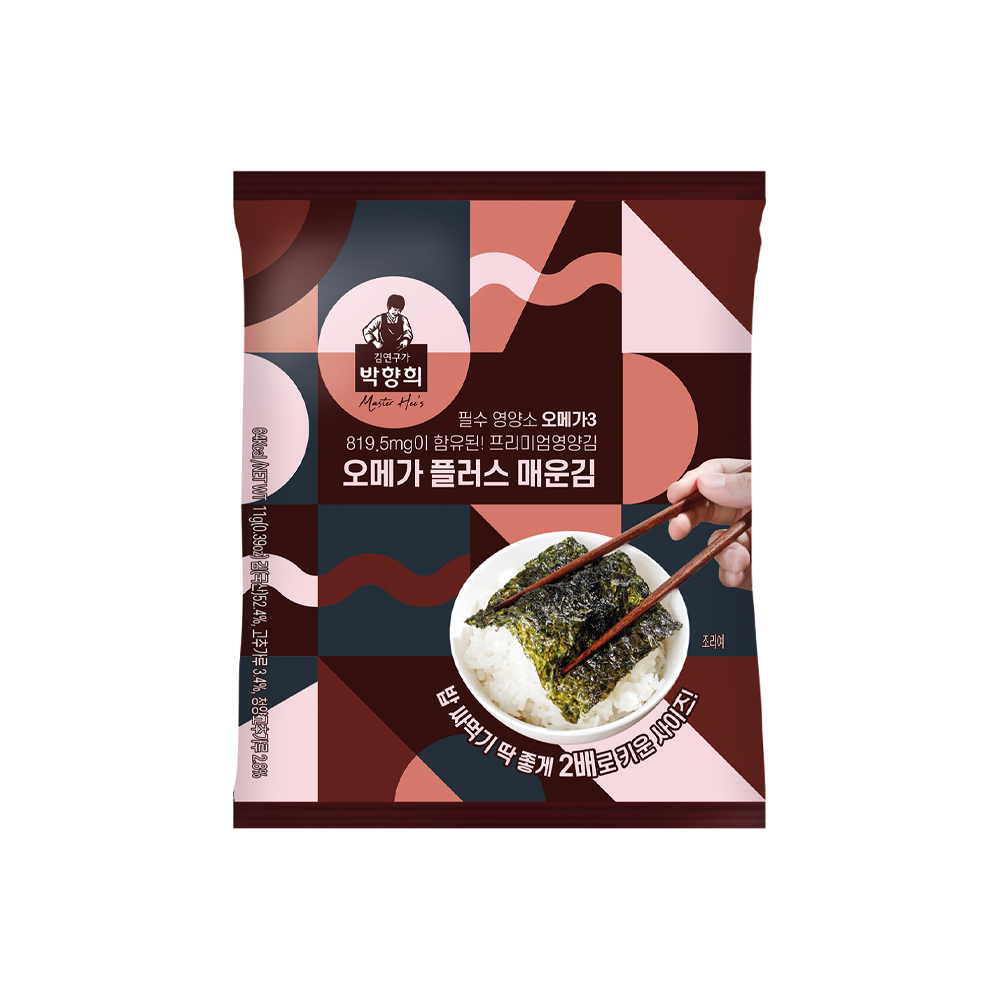 Omega Plus Spicy Seaweed 11g