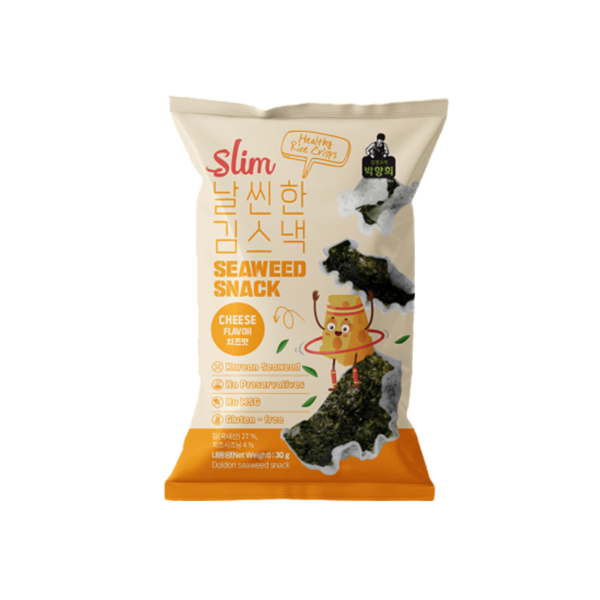 Snack d'algues mince_goût fromage 30g